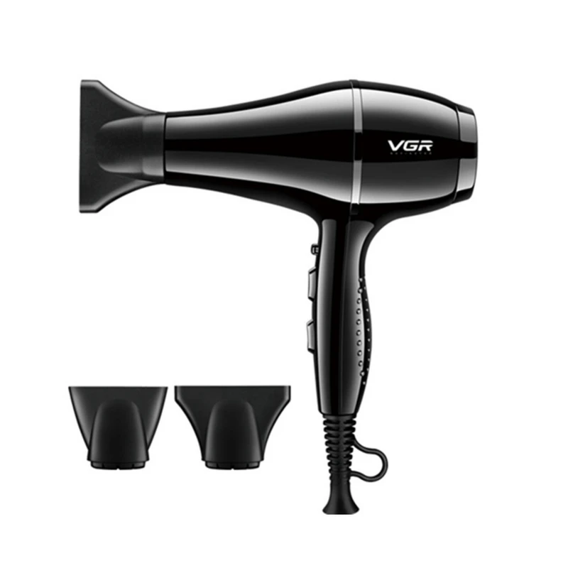 سشوار حرفه‌ای وی جی ار مدل V-414، مشکی