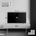 تلویزیون 55 اینچ ال ای دی هوشمند دوو مدل DSL-55MS3500UI