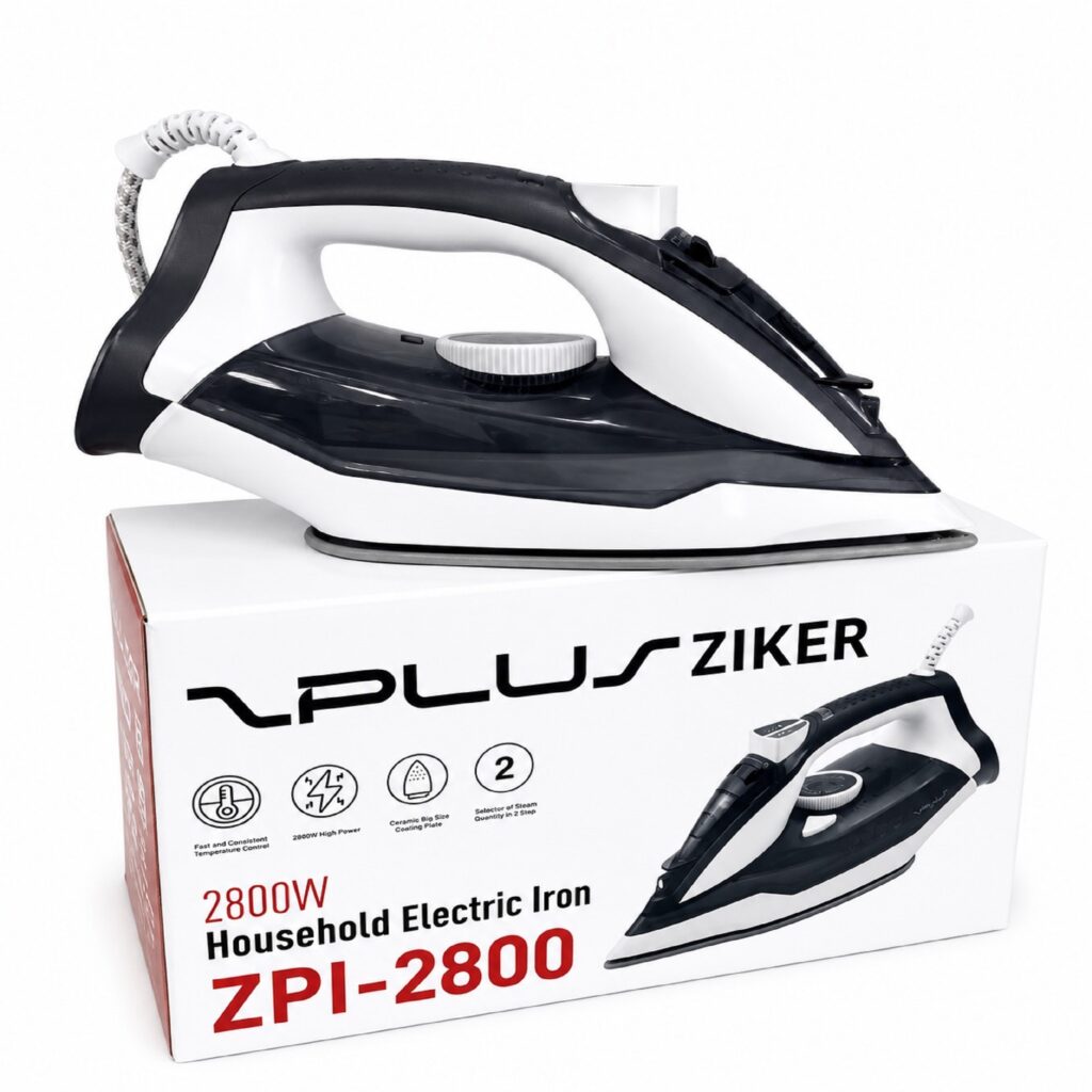 اتو بخار 2800 وات مدل zplus-ziker2800